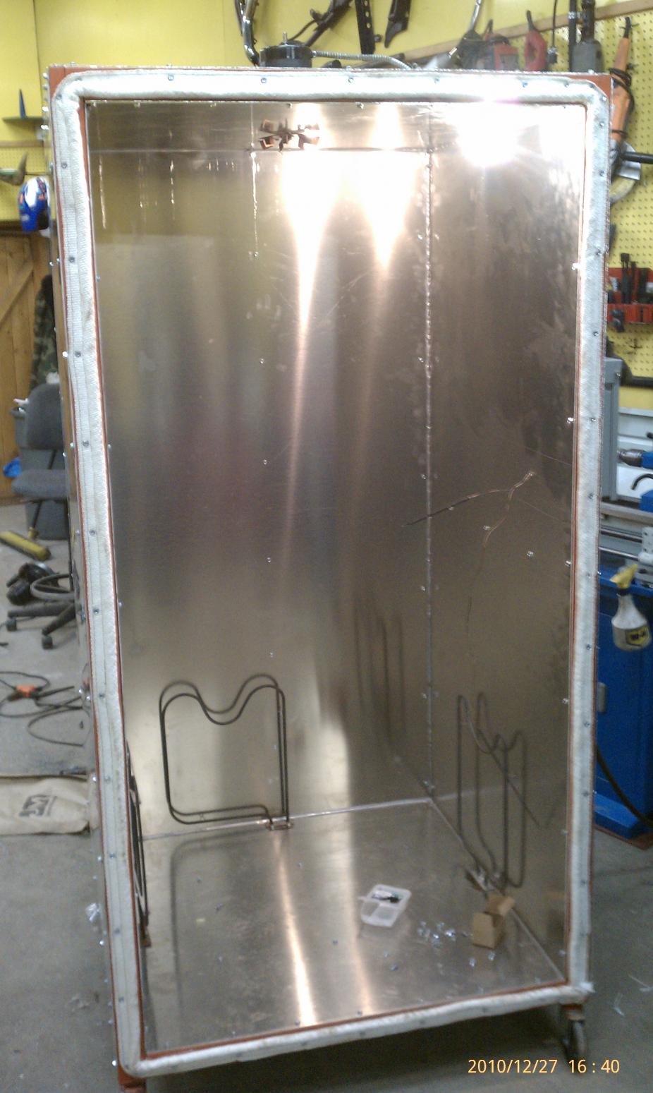 DIY powder coat oven  Powder coating oven, Powder coating diy